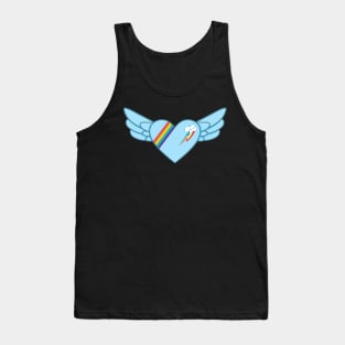 Rainbow Dash Heart Tank Top